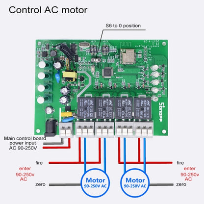 Sonoff  4CH Pro 433MHz Remote Control + WiFi Smart Timer Switch,  Interlock / Self-locking, 3 Working Modes, Compatible with Alexa and Google Home, Support iOS and Android - free shipping - PMC Jewellery - Order now!