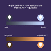E27 10W Color Changing WiFi Smart LED Light Bulb, 14 LEDs 3000K+RGB 1050 LM Works with Alexa & Google Home, AC 230V