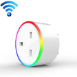 10A RGB Scene Light WiFi Remote Control Smart Socket Works with Alexa & Google Home, AC 220-240V, UK Plug - free shipping - PMC TechLife - Order now!