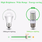 E27 5W LED Corn Light, 56 LEDs SMD 5730 Bulb, AC 220V