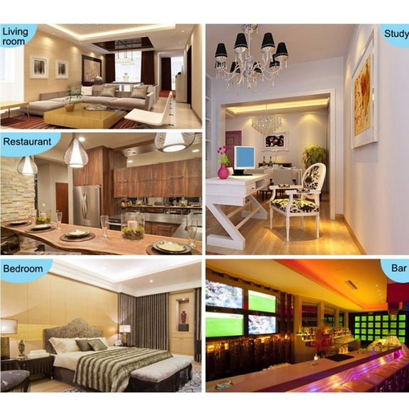JH-G05 E27 7W WiFi Smart LED Light Bulb, 6000K+RGB 600LM Works with Alexa & Google Home, AC 175-255V(Silver)