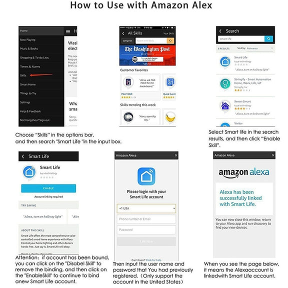 JH-G05 E27 7W WiFi Smart LED Light Bulb, 6000K+RGB 600LM Works with Alexa & Google Home, AC 175-255V(Silver)