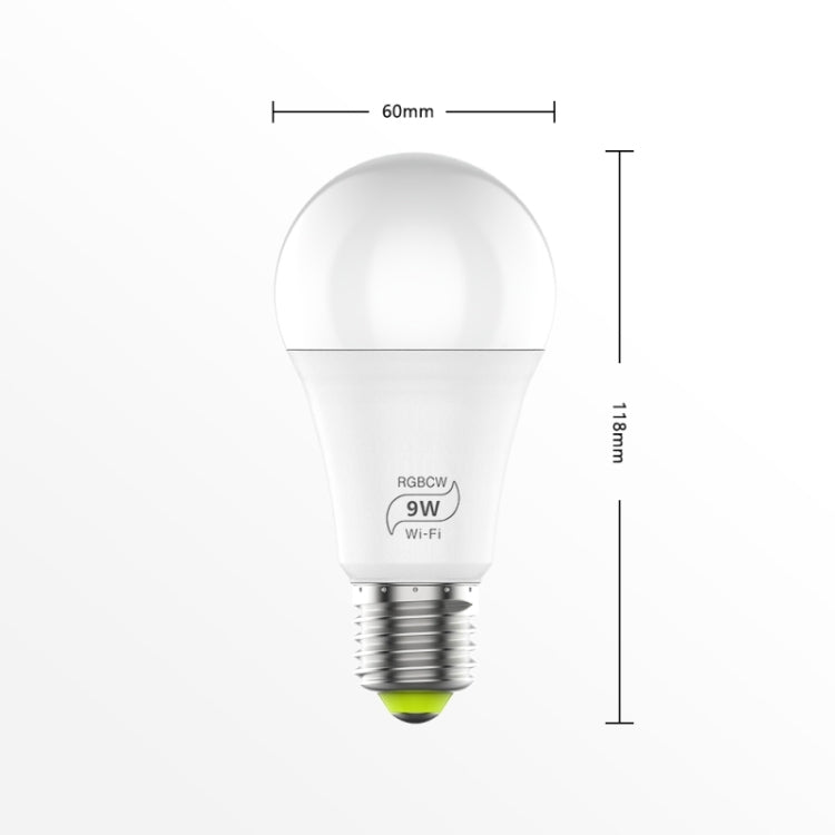 9W 110V E27 RGBCW WIFI LED Smart Bulb Wireless Smart Home Automation Light