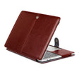 For Macbook Pro 15.4 inch Laptop Crazy Horse Texture Horizontal Flip Leather Case (Brown) - MacBook Pro Cases by PMC TechLife | Online Shopping South Africa | PMC TechLife