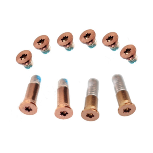 10 in 1 Bottom Cover Screws Set for Macbook Air Retina 13 inch A1932 2018 EMC3184 (Gold) - free shipping - PMC TechLife - Order now!