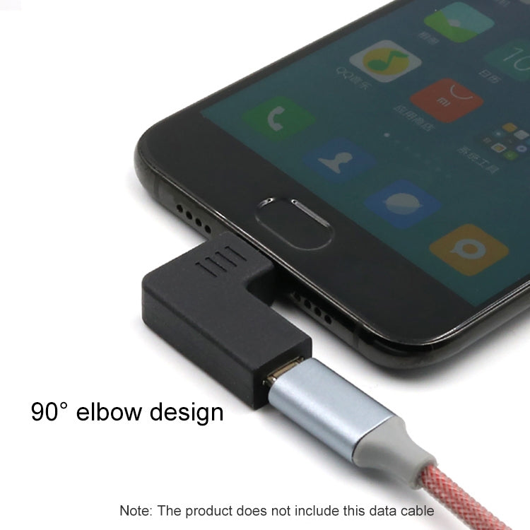 Elbow USB-C / Type-C Female to USB-C / Type-C Male Connector Adapter, For Macbook, Nokia, Google Tablet PC, Samsung, Letv, Huawei, Lenovo, Microsoft, Xiaomi, OnePlus, and other Smartphones(Black) - free shipping - PMC TechLife - Order now!