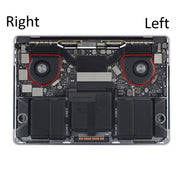 1 Pairs CPU Cooling Cooler Fan For MacBook Pro A1989 13 inch 2018 2019