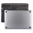 Bottom Cover Case for Macbook Pro Retina 13 inch A1706 2016-2017(Grey) - Bottom Cover by PMC TechLife | Online Shopping South Africa | PMC TechLife | Buy Now Pay Later Mobicred