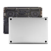 Bottom Cover Case for Macbook Pro Retina 13.3 inch A1989 2018 2019 EMC3214 EMC3358(Silver)