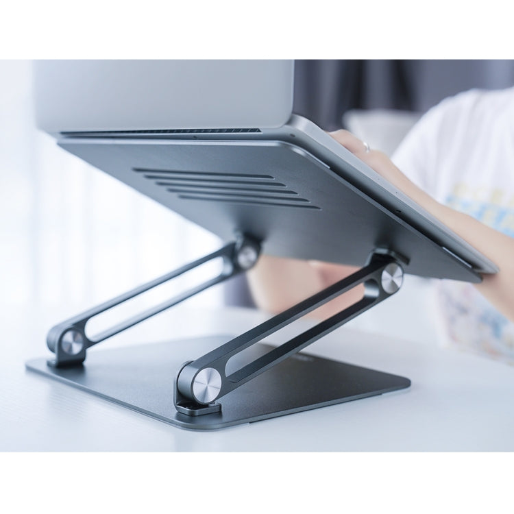 NILLKIN ProDesk Adjustable Aluminum Alloy Laptop Notebook Stand Holder (Grey)