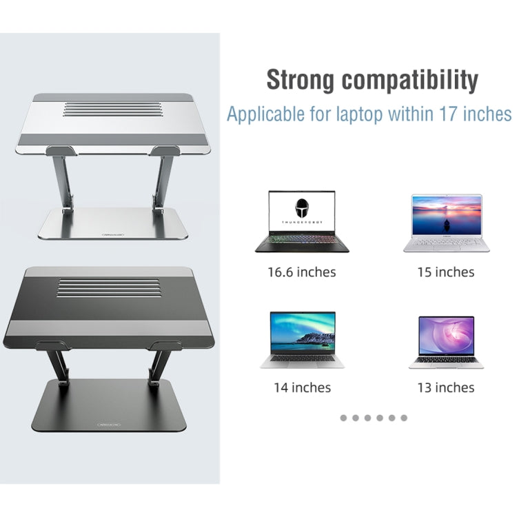 NILLKIN ProDesk Adjustable Aluminum Alloy Laptop Notebook Stand Holder (Grey) - free shipping - PMC TechLife - Order now!