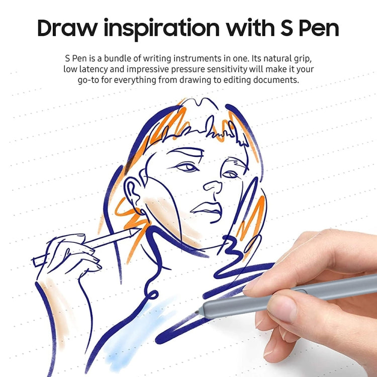 High Sensitivity Stylus Pen For Samsung Galaxy Tab S6 / T860 /T865(Grey) - Stylus Pen by PMC TechLife | Online Shopping South Africa | PMC TechLife | Buy Now Pay Later Mobicred