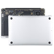 Bottom Cover Case for Macbook Air 13 inch M1 A2337 2020 (Silver) - Bottom Cover by PMC TechLife | Online Shopping South Africa | PMC TechLife