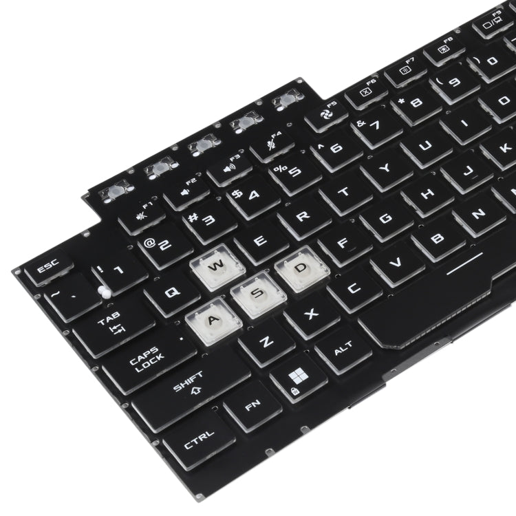 For Asus TUF Gaming F15 FX506 FA506 US Version Keyboard with Backlight - Replacement Keyboards by PMC TechLife | Online Shopping South Africa | PMC TechLife | Buy Now Pay Later Mobicred