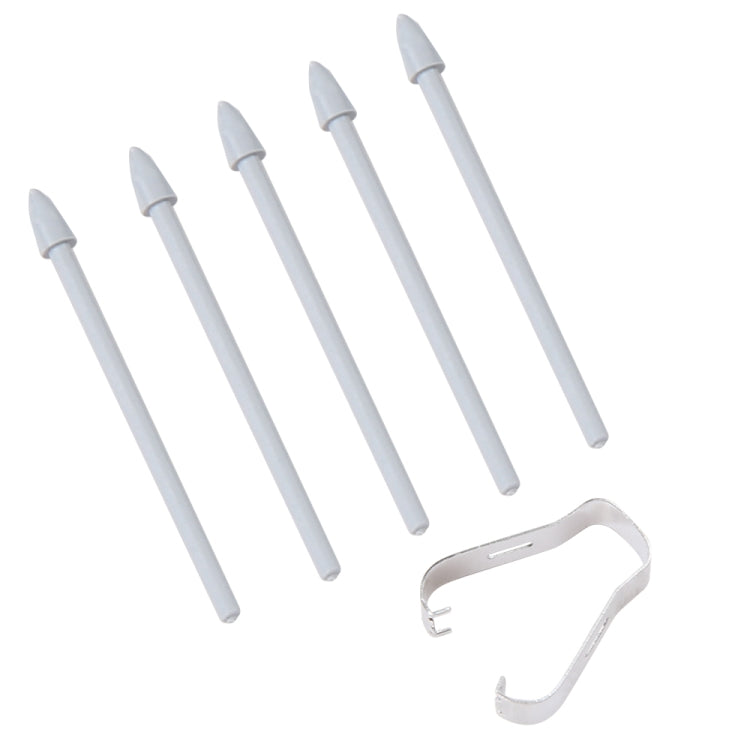 6 in 1 Universal Stylus Pen Replacement Pencil Tips For Samsung Galaxy Tab S8 / S7 / S6 / Galaxy Note20 / Note10 / S23 Ultra / S22 Ultra(Grey) - free shipping - PMC Jewellery - Order now!