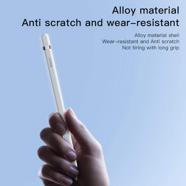 Yesido ST14 USB-C / Type-C Interface Multi-function Bluetooth Wireless Stylus Pen Capacitive Pencil for iPad (White) - free shipping - PMC TechLife - Order now!