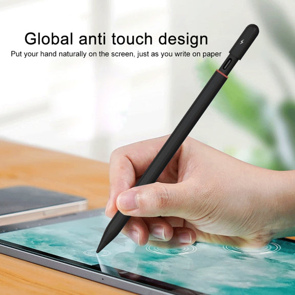 P8 Active Capacitive Stylus Pen with Palm Rejection for iPad After 2018 Version (White)