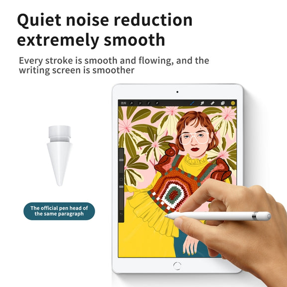 M1 Premium Pen Tips for Apple Pencil 1 / 2 (White)