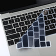 Dustproof Silicone Laptop Keyboard Protective Film for MacBook Pro 13.3 inch 2022 (Black) - Keyboard Protector by PMC TechLife | Online Shopping South Africa | PMC TechLife