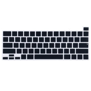 Dustproof Silicone Laptop Keyboard Protective Film for MacBook Pro 13.3 inch 2022 (Black)