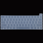 Dustproof Silicone Laptop Keyboard Protective Film for MacBook Pro 13.3 inch 2022 (White)