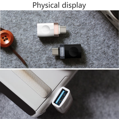 Mcdodo OT-1942 USB-C / Type-C to USB 3.0 AF Data Transmission Charging OTG Adapter(Gold) - OTG Adapter by Mcdodo | Online Shopping South Africa | PMC Jewellery | Buy Now Pay Later Mobicred