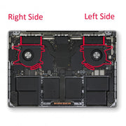 1 Pairs CPU Cooling Cooler Fan For Macbook Pro 14 14.2 inches A2442 EMC3650 2021