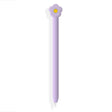 Cute Cartoon Silicone Protective Cover for Apple Pencil 2(Purple) - Pencil Accessories by PMC TechLife | Online Shopping South Africa | PMC TechLife