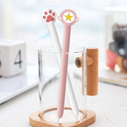 Cute Cartoon Silicone Protective Cover for Apple Pencil 2(Purple)