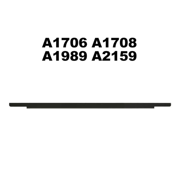 Glass Material LCD Screen Display Front Bezel Logo Cover for MacBook Pro Retina 13 inch A1706 A1708 A1989 A2159(Grey)