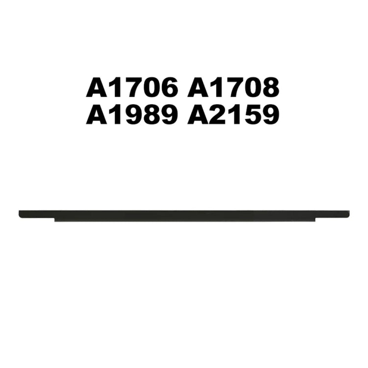 Glass Material LCD Screen Display Front Bezel Logo Cover for MacBook Pro Retina 13 inch A1706 A1708 A1989 A2159(Grey)