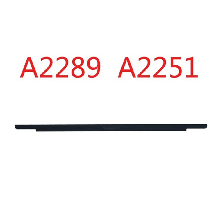 Glass Material LCD Screen Display Front Bezel Logo Cover for MacBook Retina 13 inch A2289 A2251(Grey)