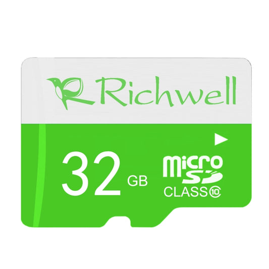 Richwell 32GB High Speed Class 10 Micro SD(TF) Memory Card - Micro SD Card by Richwell | Online Shopping South Africa | PMC Jewellery | Buy Now Pay Later Mobicred