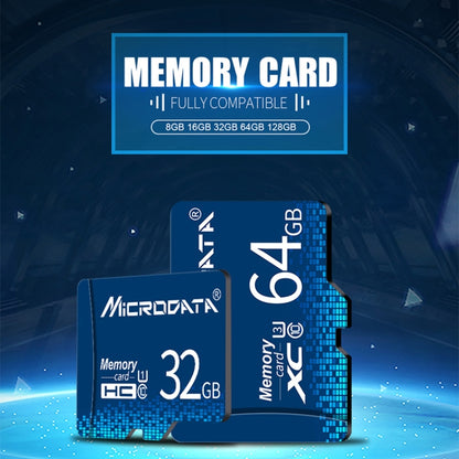 MICRODATA 64GB U3 Blue TF(Micro SD) Memory Card - free shipping - PMC Jewellery - Order now!
