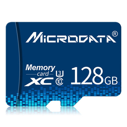 MICRODATA 128GB U3 Blue TF(Micro SD) Memory Card - free shipping - PMC Jewellery - Order now!