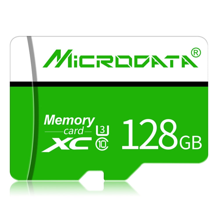 MICRODATA 128GB U3 Green and White TF(Micro SD) Memory Card - free shipping - PMC Jewellery - Order now!