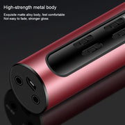 BGN-C7 Condenser Microphone Dual Mobile Phone Karaoke Live Singing Microphone Built-in Sound Card(Red)