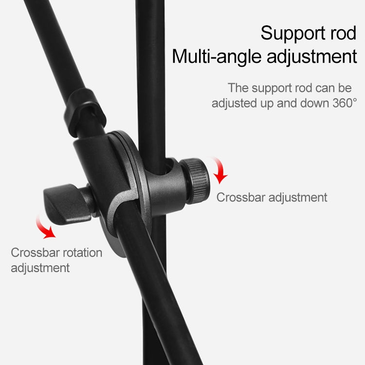 Desktop Mobile Phone Overhead Bracket Photography Micro-Course Video Recording Live Broadcasting Tripod,Dual-camera Setup - Stand by PMC TechLife | Online Shopping South Africa | PMC TechLife