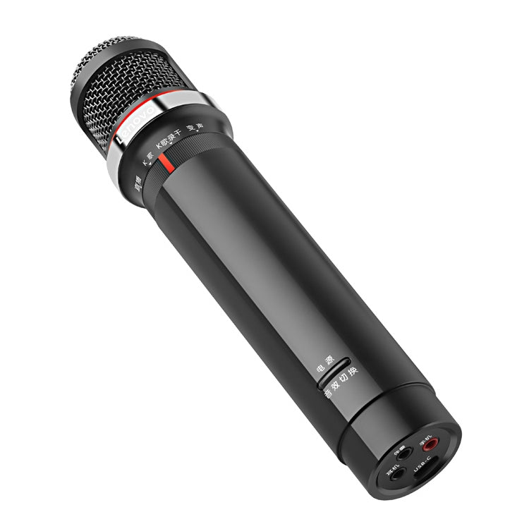 Original Lenovo UM20-U K Song Wireless Digital Microphone Live Recording Equipment with Wireless Receiver (Black) - Microphone by Lenovo | Online Shopping South Africa | PMC TechLife