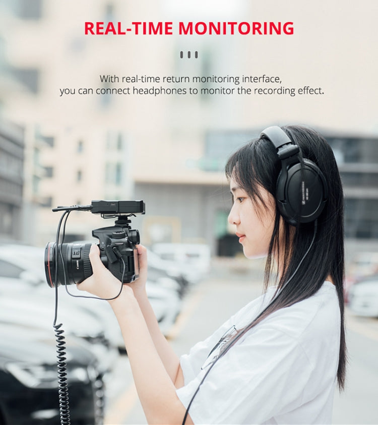 YELANGU YLG9929C MX4 Dual-Channel 100CH UHF Wireless Microphone System with Transmitter and Receiver for DSLR Cameras and Video Cameras(Black) - free shipping - PMC TechLife - Order now!