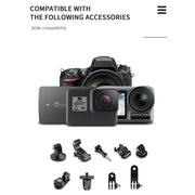 L02 100cm Multi-function Adjustable Bluetooth Self-timer Pole Tripod Selfie Stick (Black)