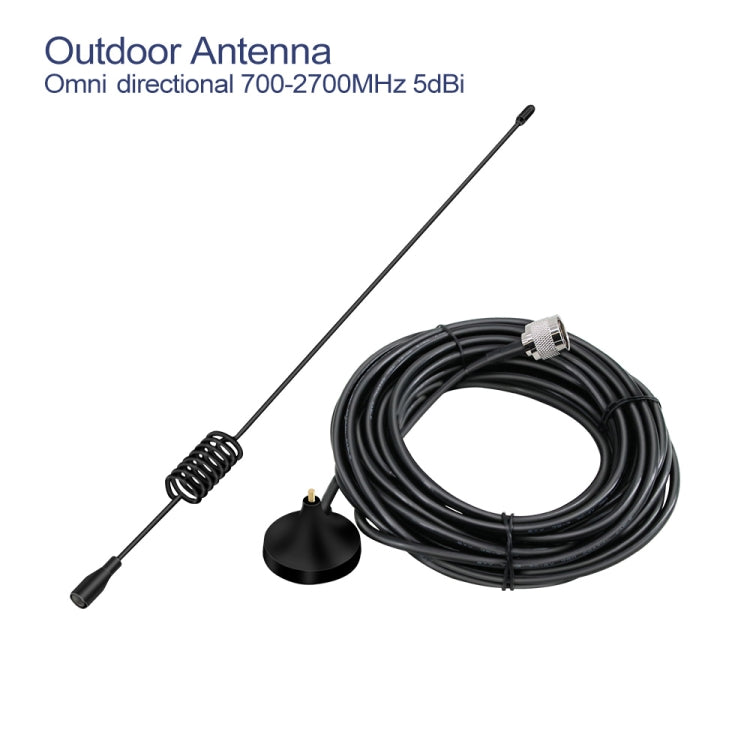 DCS-LTE 4G Phone Signal Repeater Booster, UK Plug(Silver)