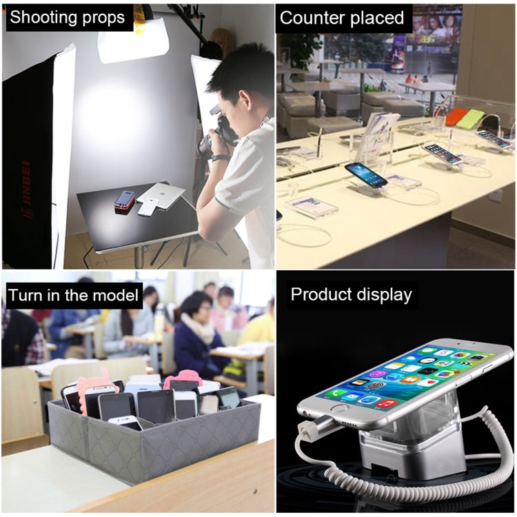 S10 Burglar Display Holder / Anti-theft Display Stand with Remote Control for Mobile Phones with Type-C / USB-C Port - Security Display Holders by PMC TechLife | Online Shopping South Africa | PMC TechLife