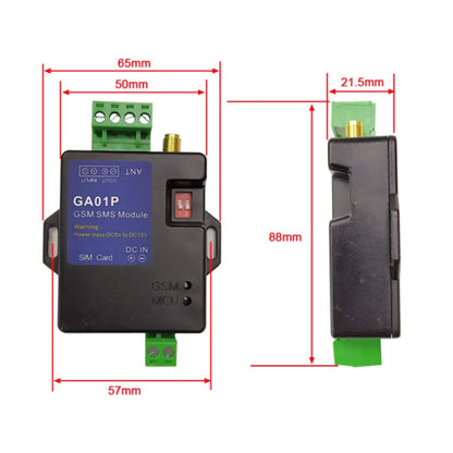 GA01P Mini Smart Power-off GSM SMS Phone Alarm Module - Module by PMC Jewellery | Online Shopping South Africa | PMC Jewellery | Buy Now Pay Later Mobicred