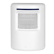 FY-0256 2 in 1 PIR Infrared Sensors (Transmitter + Receiver) Wireless Doorbell Alarm Detector for Home / Office / Shop / Factory, EU Plug