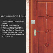DOBERMAN SE-0119 Household Anti-theft Wireless Remote Control Door Magnetic Sensor Alarm