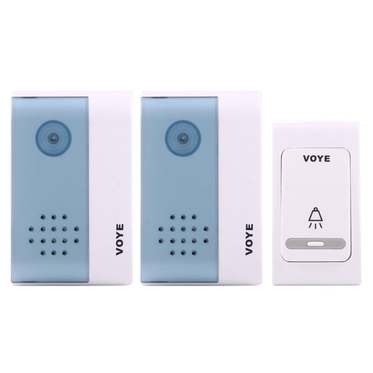 VOYE V004B2 Wireless Smart Music Home Doorbell with Dual Receiver, Remote Control Distance: 120m (Open Air) - free shipping - PMC Jewellery - Order now!
