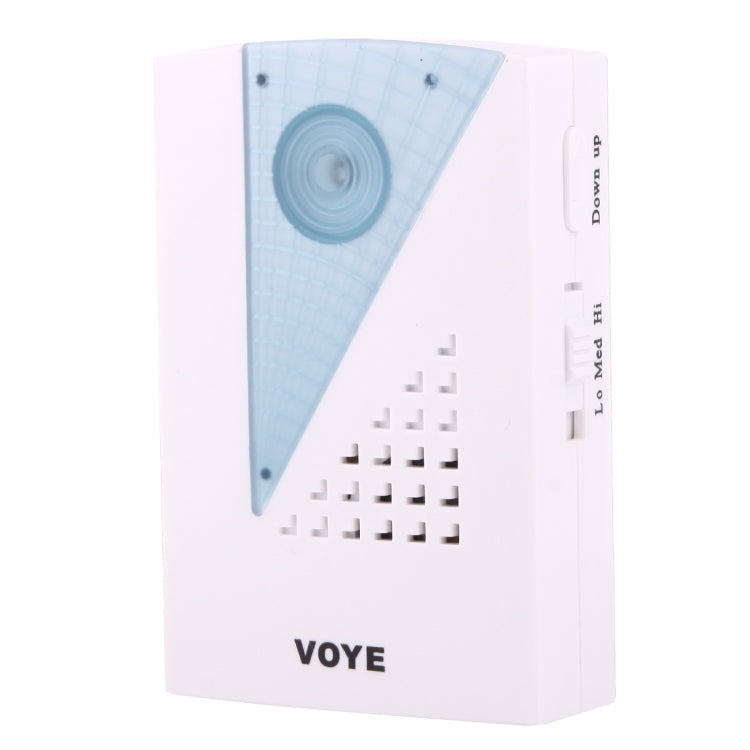 VOYE V001A2 Wireless Smart Music LED Home Doorbell with Dual Receiver, Remote Control Distance: 120m (Open Air) - free shipping - PMC TechLife - Order now!