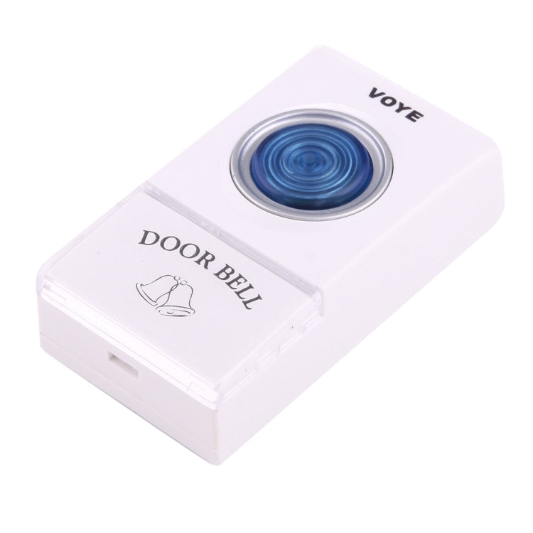 VOYE V001A2 Wireless Smart Music LED Home Doorbell with Dual Receiver, Remote Control Distance: 120m (Open Air) - free shipping - PMC TechLife - Order now!