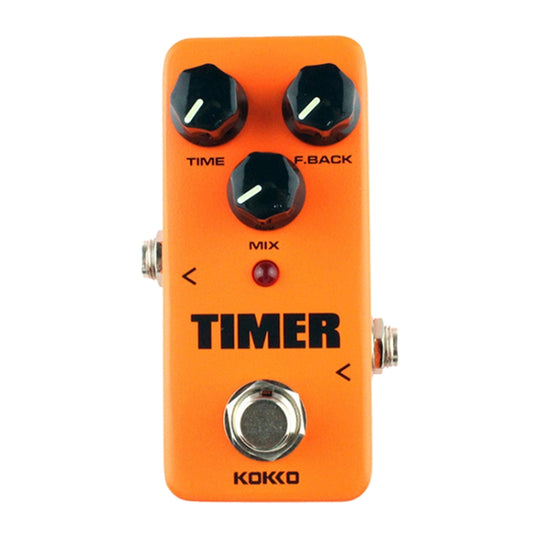 KOKKO FDD2 Mini Electric Guitar  Digital Delay Effects Pedal Timer(Orange) - free shipping - PMC Jewellery - Order now!